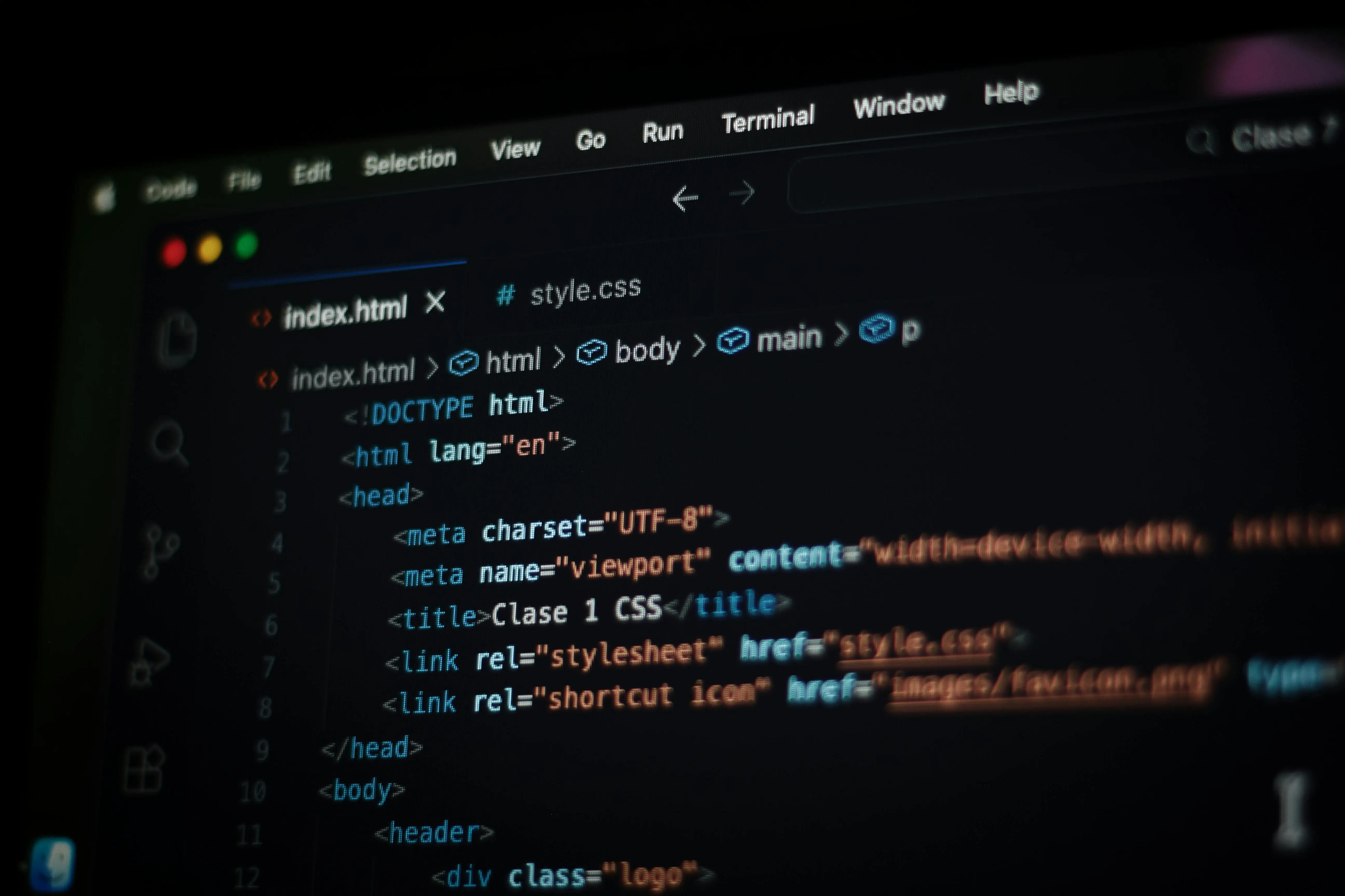kod strony internetowej